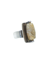 Sterling Agate Statement Ring Accessory arcadeshops.com