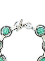 Banded Agate Sterling Link Bracelet Accessory arcadeshops.com