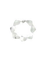 Danish Modernist Sterling Flat Link Bracelet Accessory arcadeshops.com