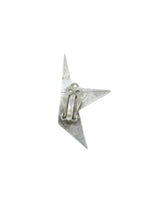 Sterling Flat Star Earrings Accessory arcadeshops.com