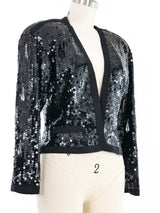 Le Dix Balenciaga Sequin Crop Jacket Jacket arcadeshops.com