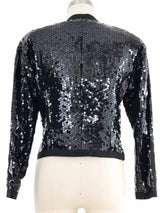 Le Dix Balenciaga Sequin Crop Jacket Jacket arcadeshops.com