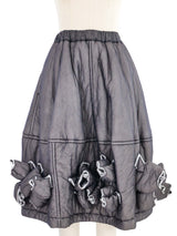 2017 Comme des Garcons Padded Flower Skirt Bottom arcadeshops.com