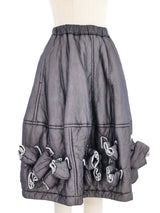 2017 Comme des Garcons Padded Flower Skirt Bottom arcadeshops.com