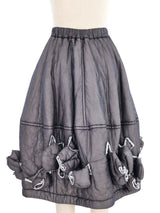 2017 Comme des Garcons Padded Flower Skirt Bottom arcadeshops.com