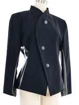 Issey Miyake Vinyl Panel Blazer Jacket arcadeshops.com