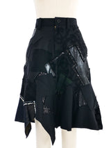 2014 Junya Watanabe Patchwork Five Pocket Skirt Bottom arcadeshops.com