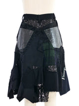2014 Junya Watanabe Patchwork Five Pocket Skirt Bottom arcadeshops.com