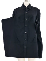 1996 Junya Watanabe Comme des Garcons Caped Blouse Top arcadeshops.com