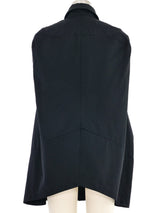 1996 Junya Watanabe Comme des Garcons Caped Blouse Top arcadeshops.com