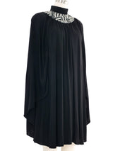 2014 Saint Laurent Embellished Cape Dress Dress arcadeshops.com