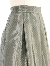2009 Chanel Metallic Lace Underlay Skirt Bottom arcadeshops.com