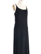 Jil Sander Black Slip Dress Dress arcadeshops.com