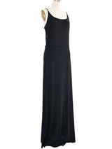 Jil Sander Black Slip Dress Dress arcadeshops.com