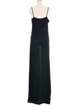 Jil Sander Black Slip Dress Dress arcadeshops.com