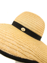 Chanel Scalloped Straw Hat Accessory arcadeshops.com