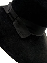 Gucci Black Wide Brim Hat Accessory arcadeshops.com