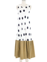 2018 Maison Martin Margiela Polka Dot Sleeveless Dress Dress arcadeshops.com