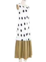 2018 Maison Martin Margiela Polka Dot Sleeveless Dress Dress arcadeshops.com