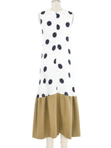 2018 Maison Martin Margiela Polka Dot Sleeveless Dress Dress arcadeshops.com
