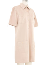 Yves Saint Laurent Khaki Safari Mini Dress Top arcadeshops.com