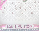 Louis Vuitton Monogram Map Silk Scarf Accessory arcadeshops.com