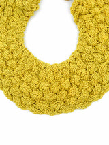 Mustard Beaded Collar Necklace Accessory arcadeshops.com
