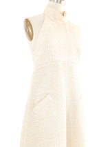 1960s Christian Dior Quilted Mini Dress Dress arcadeshops.com