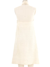 1960s Christian Dior Quilted Mini Dress Dress arcadeshops.com