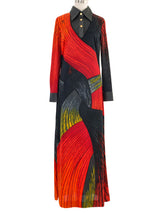 Roberta di Camerino Printed Jersey Shirt Dress Dress arcadeshops.com