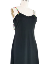 Todd Oldham Rainbow Bead Mini Dress Dress arcadeshops.com