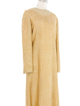 Metallic Lurex Hostess Dress Dress arcadeshops.com