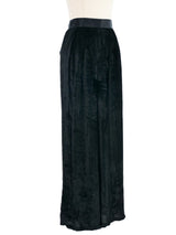 Escada Flocked Velvet Trousers Bottom arcadeshops.com