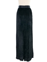 Escada Flocked Velvet Trousers Bottom arcadeshops.com