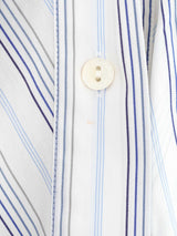 2003 Dolce & Gabbana Striped Tie Front Blouse Top arcadeshops.com