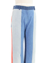 2011 Celine Colorblock Jeans Bottom arcadeshops.com