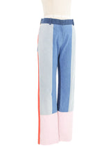 2011 Celine Colorblock Jeans Bottom arcadeshops.com