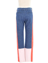 2011 Celine Colorblock Jeans Bottom arcadeshops.com