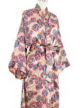 Christian Dior Printed Satin Robe Jacket arcadeshops.com