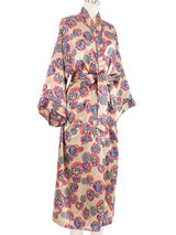 Christian Dior Printed Satin Robe Jacket arcadeshops.com