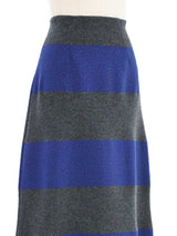 Sonia Rykiel Striped Knit Skirt Bottom arcadeshops.com