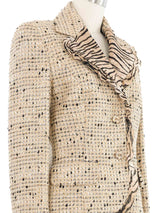 Escada Speckled Tweed Jacket Jacket arcadeshops.com