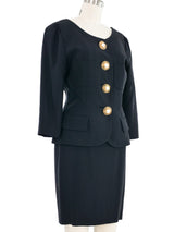 Moschino Cruise Me Nautical Button Skirt Suit Suit arcadeshops.com