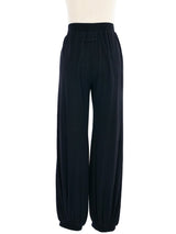Jean Paul Gaultier Black Mesh Pants Bottom arcadeshops.com