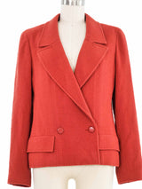 1998 Chanel Terracotta Jacket Jacket arcadeshops.com