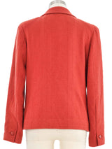 1998 Chanel Terracotta Jacket Jacket arcadeshops.com