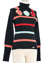 Versace Jeans Striped Sweater Top arcadeshops.com