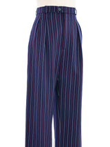 Yves Saint Laurent Striped Trousers Bottom arcadeshops.com