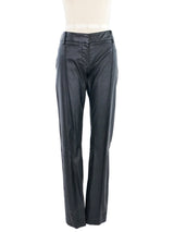 2006 Balenciaga Low Rise Leather Trousers Bottom arcadeshops.com