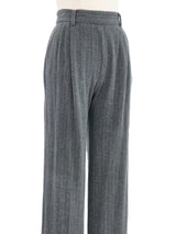 Jean Paul Gaultier Pinstripe Trousers Bottom arcadeshops.com